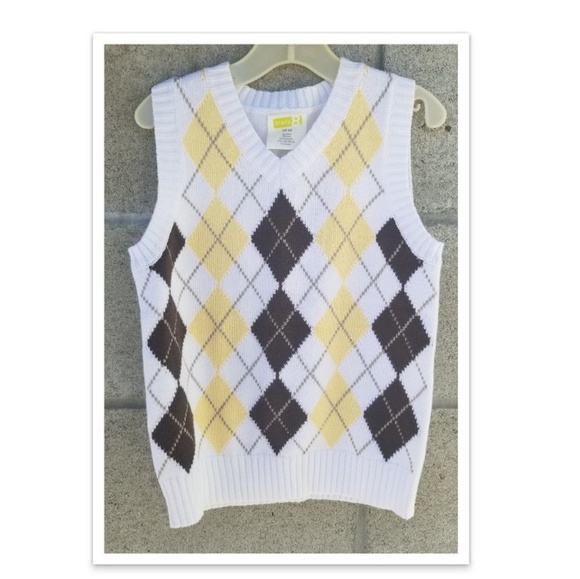 Crazy 8 Other - NWT Argyle Pattern V-neck Vest
